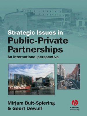 cover image of Strategic Issues in Public-Private Partnerships